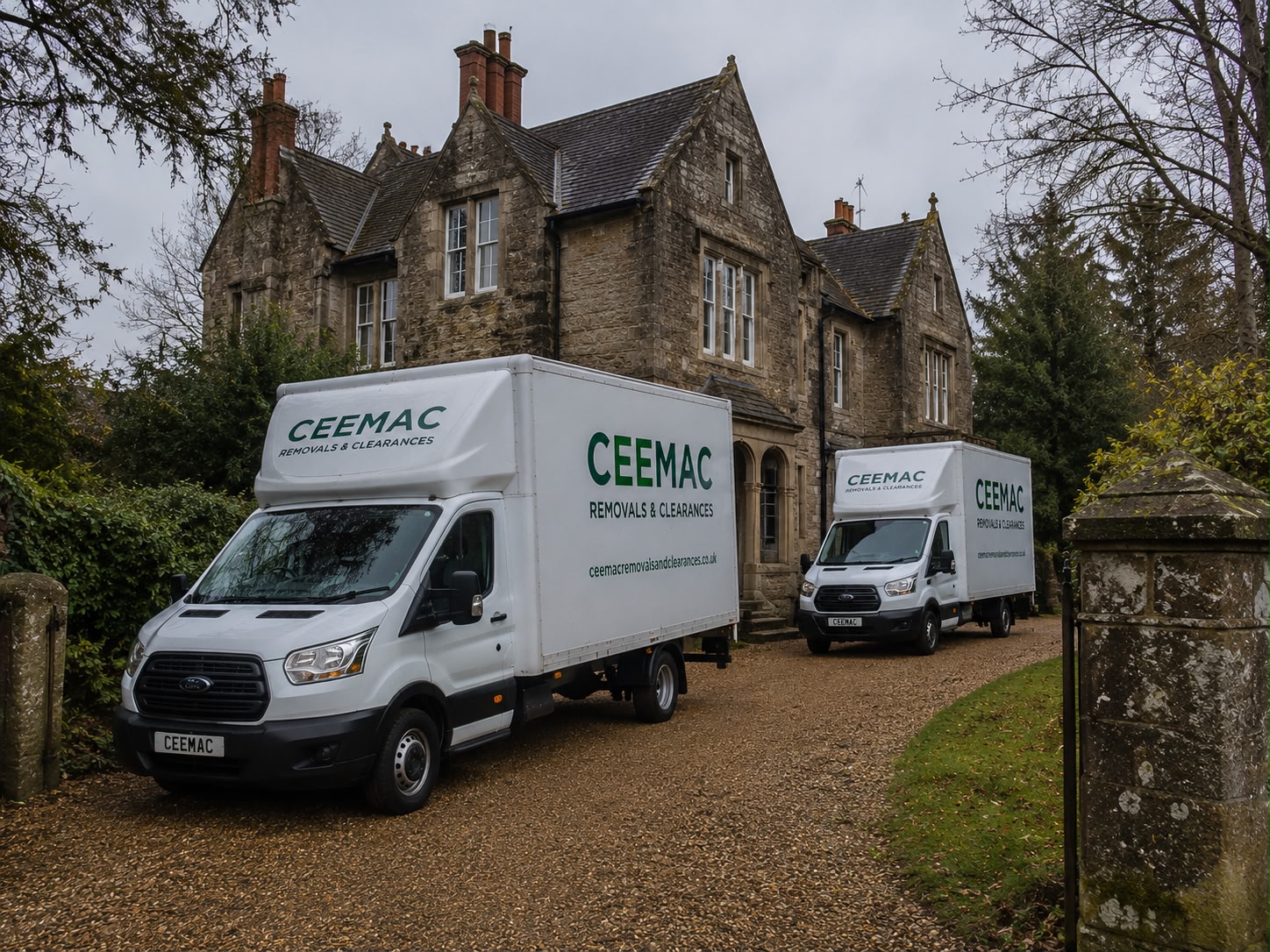 Combined house removal and clearance, Glasgow